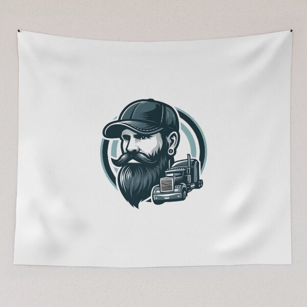 Item preview, Beard man for handsome and fashionable persons designed and sold by vectorillus.