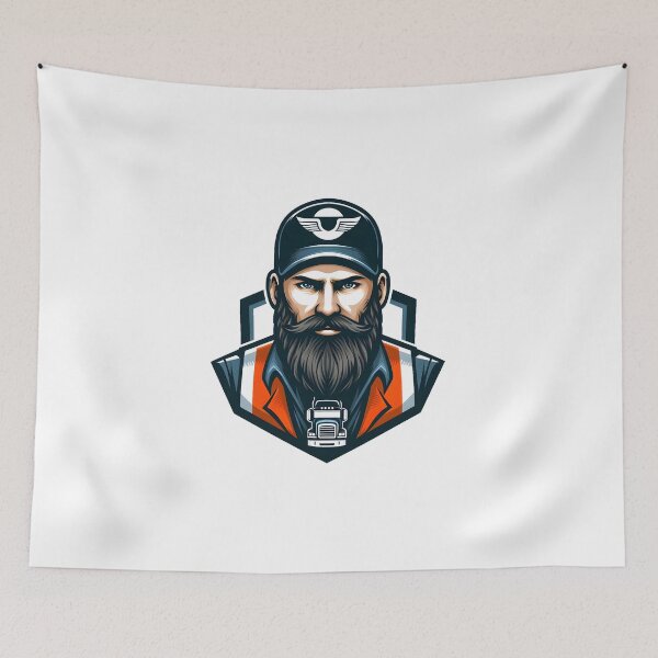 Item preview,  Beard man for handsome and fashionable persons designed and sold by vectorillus.