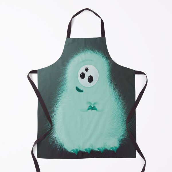 Item preview, Cute Turquoise Green Monster (large) Kids Drawing designed and sold by written4r7.
