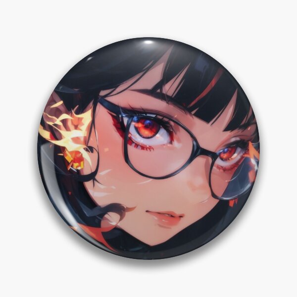 Item preview, Inferno Gaze: A Fiery VFX Portrait designed and sold by ShiroStore.