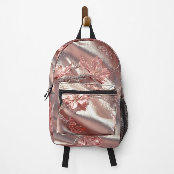 Item preview, Salmon and cherry blossom satin texture designed and sold by Fantasyplus.