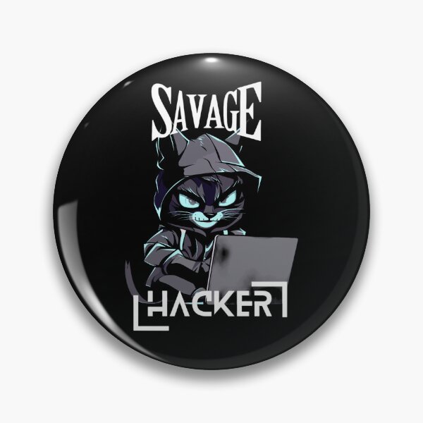 Item preview, Savage Hacker Cat designed and sold by Sunny Rathor.