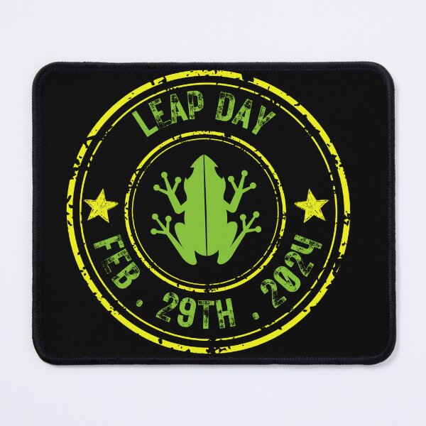 Item preview, Leap Year February 29th 2024 Frog Leap Day designed and sold by ZArt-Creative.