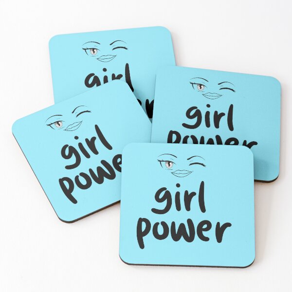 Item preview, Girl Power Eyes Cute designed and sold by Funky Fibers.