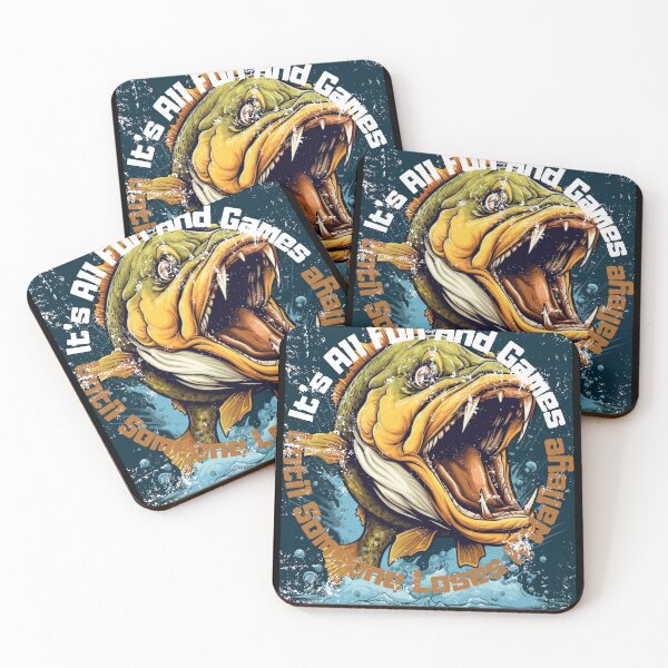 Item preview, It's All Fun and Games Until Someone Loses a Walleye Funny Fishing Family Friends Trip designed and sold by LuNkyRose.