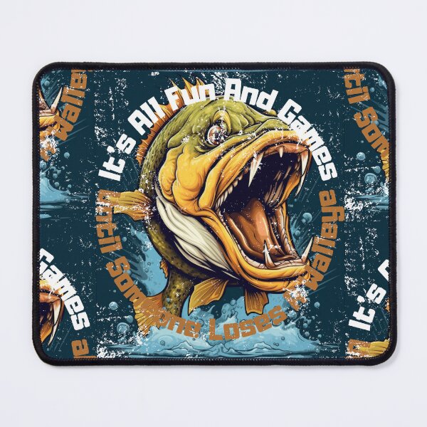 Item preview, It's All Fun and Games Until Someone Loses a Walleye Funny Fishing Family Friends Trip designed and sold by LuNkyRose.