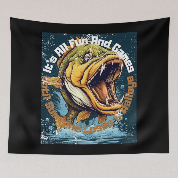 Item preview, It's All Fun and Games Until Someone Loses a Walleye Funny Fishing Family Friends Trip designed and sold by LuNkyRose.