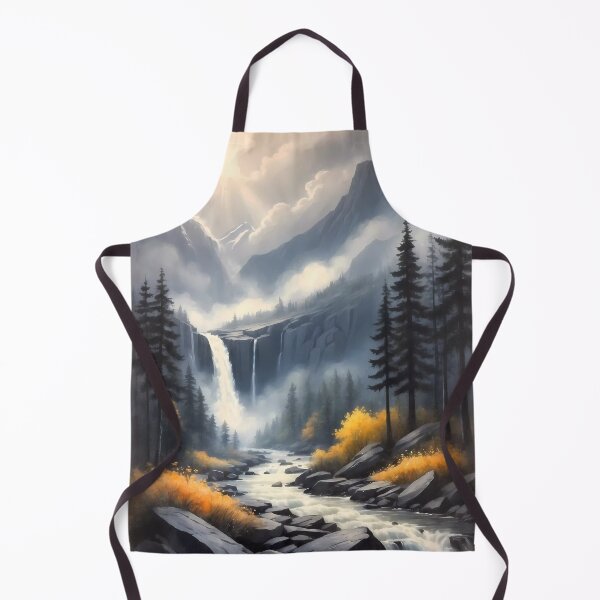 Item preview, Alpine Majesty: Autumn's Waterfall designed and sold by Vitalka-uk.