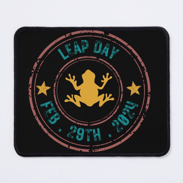 Item preview, Leap Day February 29th 2024 Frog Leap Year designed and sold by ZArt-Creative.