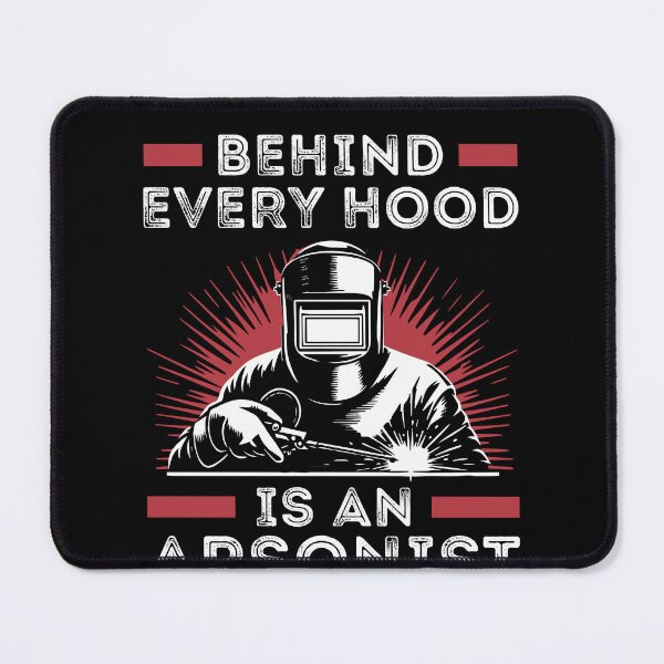 Item preview, Welder Funny Welding Behind Every Hood is an Arsonist designed and sold by BlueBerry-Pengu.