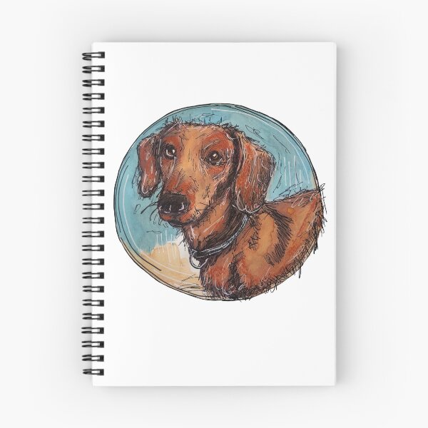Item preview, Little Tan Dachshund designed and sold by TraceyMackieArt.