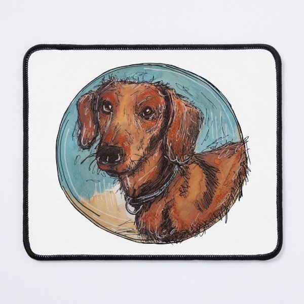 Item preview, Little Tan Dachshund designed and sold by TraceyMackieArt.