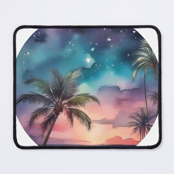 Item preview, Nocturnal Paradise Watercolor (721) designed and sold by WASjourney.