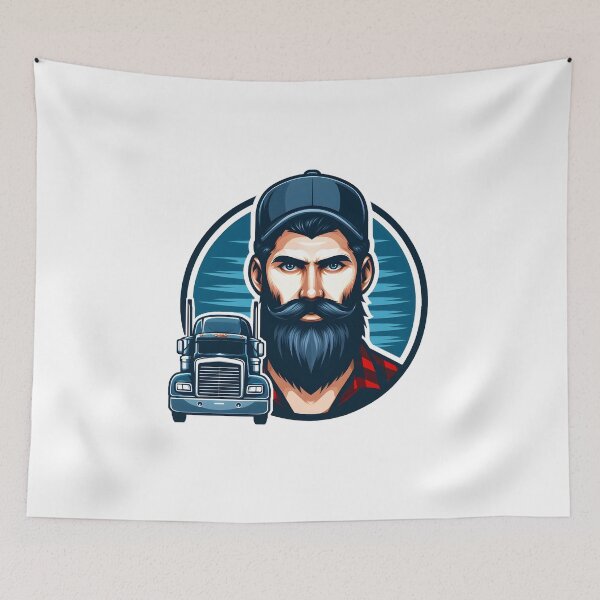 Item preview, Beard man for handsome and fashionable persons designed and sold by vectorillus.