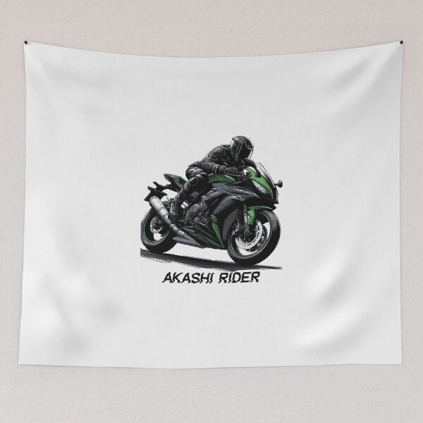Item preview, Supersport motorbike Akashi Rider designed and sold by LolloFake.