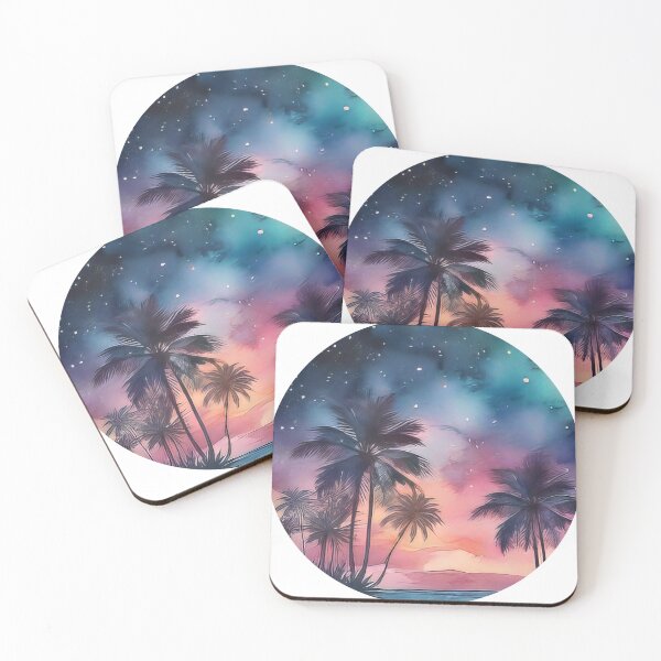 Item preview, Moonlit Palms (724) designed and sold by WASjourney.