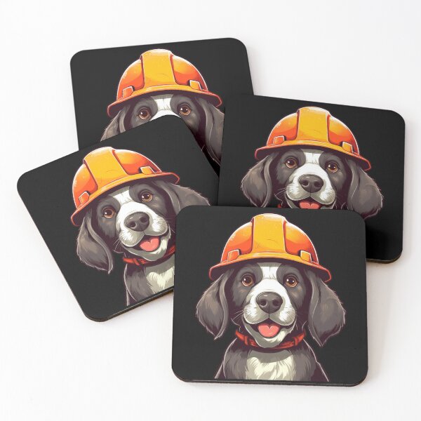 Item preview,  Safety First for this Adventure Hound. Dogswithhardhat. designed and sold by LuNkyRose.
