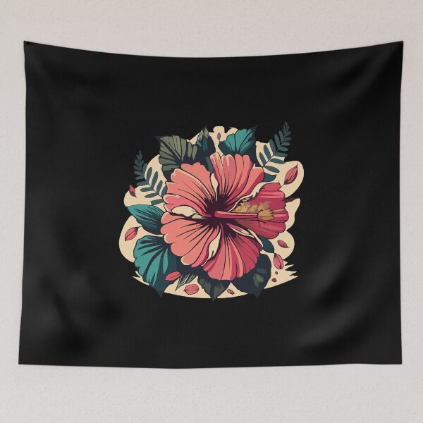 Item preview, Hibiscus - Tropical Flower designed and sold by desinganddecor.