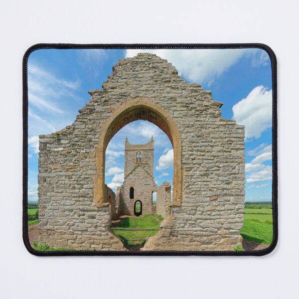 Item preview, Ruins of St Michaels Church on Burrow Mump Somerset designed and sold by Dorset Girl.