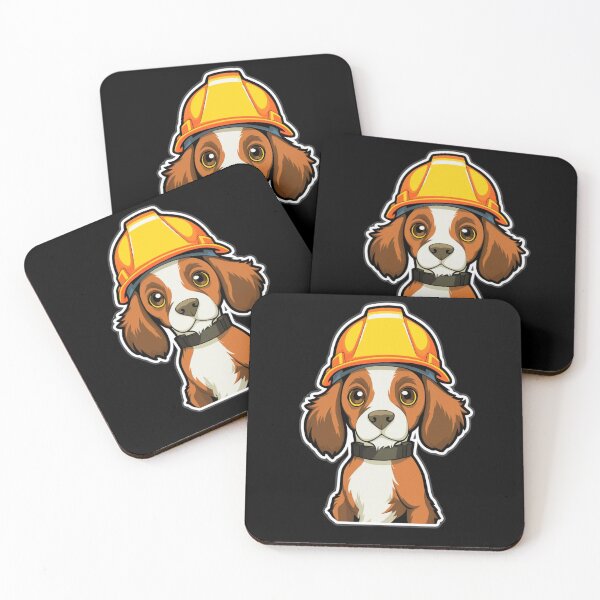 Item preview, Safety First for this Adventure Hound. Dogswithhardhat. designed and sold by LuNkyRose.