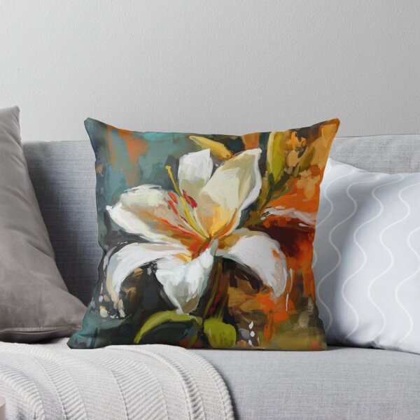 Item preview, White lilies designed and sold by Mikko Tyllinen.