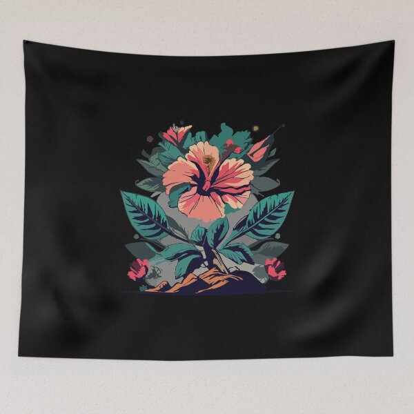 Item preview, Hibiscus - Tropical Flower designed and sold by desinganddecor.