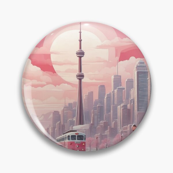 Item preview, Copy of Valentines Day Toronto Canada Snow Tourism Vintage Poster designed and sold by TravelersGems.
