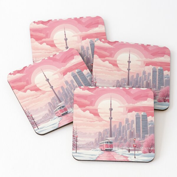 Item preview, Copy of Valentines Day Toronto Canada Snow Tourism Vintage Poster designed and sold by TravelersGems.