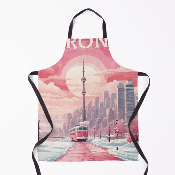 Item preview, Copy of Valentines Day Toronto Canada Snow Tourism Vintage Poster designed and sold by TravelersGems.