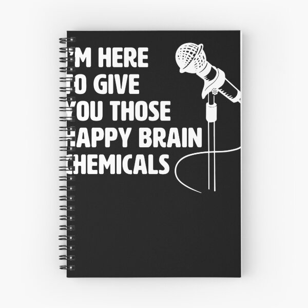 Item preview, Stand Up Comedy Just here to Give you Happy Brain Chemicals designed and sold by BlueBerry-Pengu.