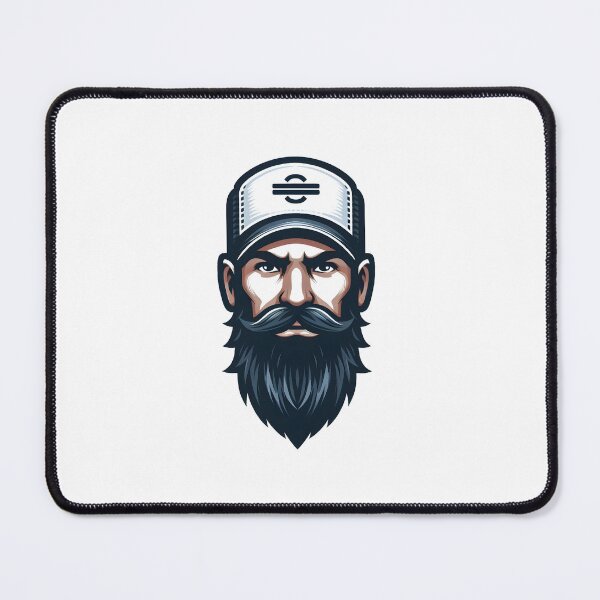 Item preview, Beard man for handsome and fashionable persons designed and sold by vectorillus.