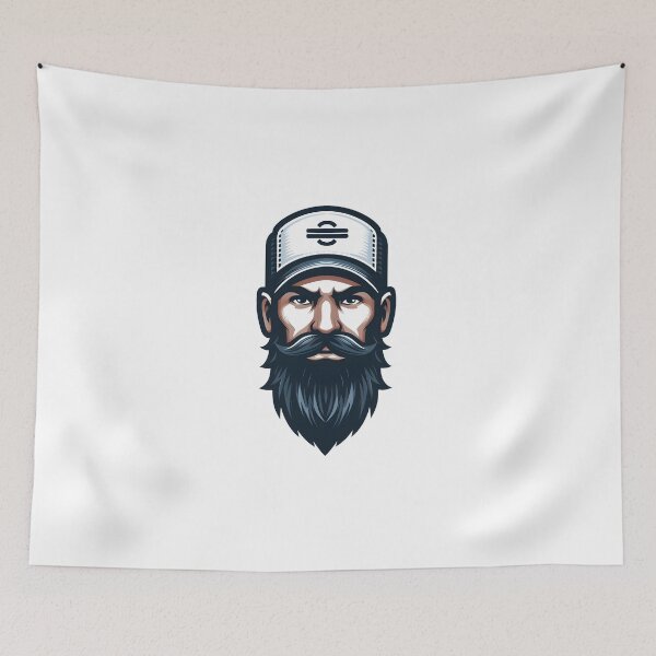 Item preview, Beard man for handsome and fashionable persons designed and sold by vectorillus.