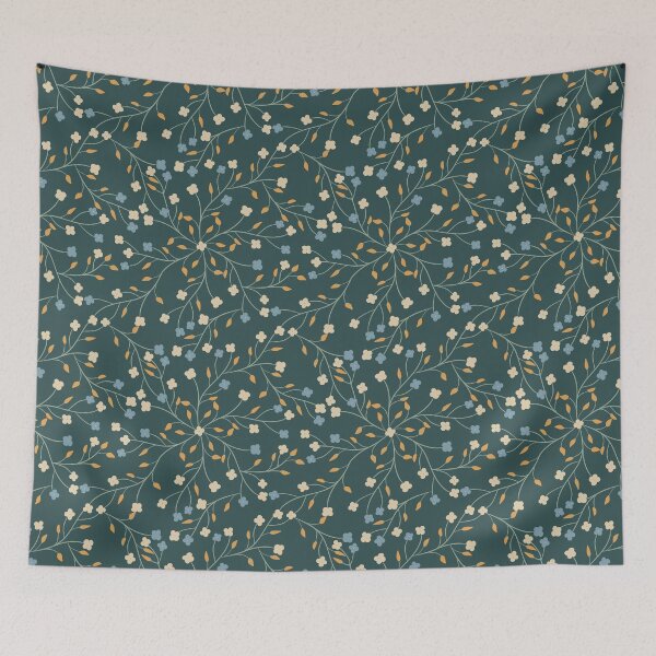 Item preview, Pequeñas flores (oscuras) designed and sold by Promagine.