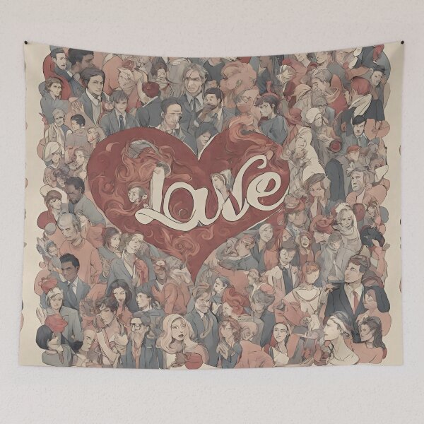 Item preview, People and love designed and sold by MyCraftForYOU.