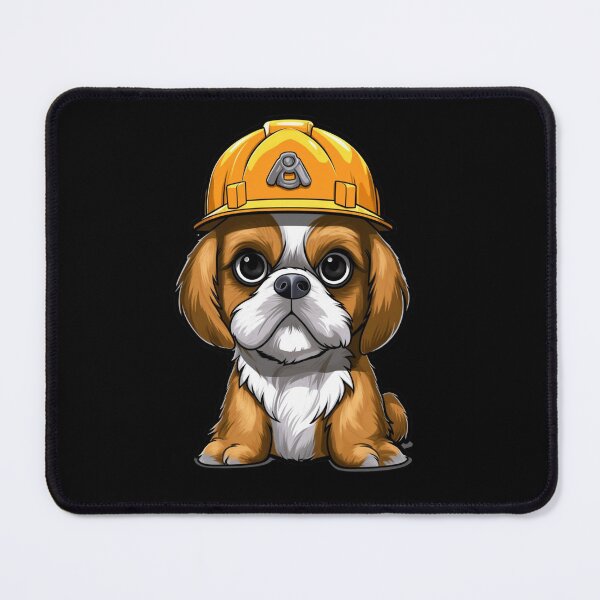 Item preview, Safety First for this Adventure Hound. Dogswithhardhat. designed and sold by LuNkyRose.