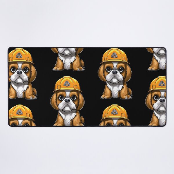Item preview, Safety First for this Adventure Hound. Dogswithhardhat. designed and sold by LuNkyRose.