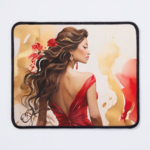 Item preview, Lady in Red  designed and sold by Rebecca Hattam's shop .