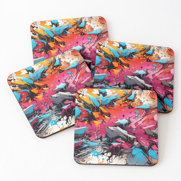 Item preview, Abstract Art. Colorful Graffiti Artists designed and sold by GiveMeMood.