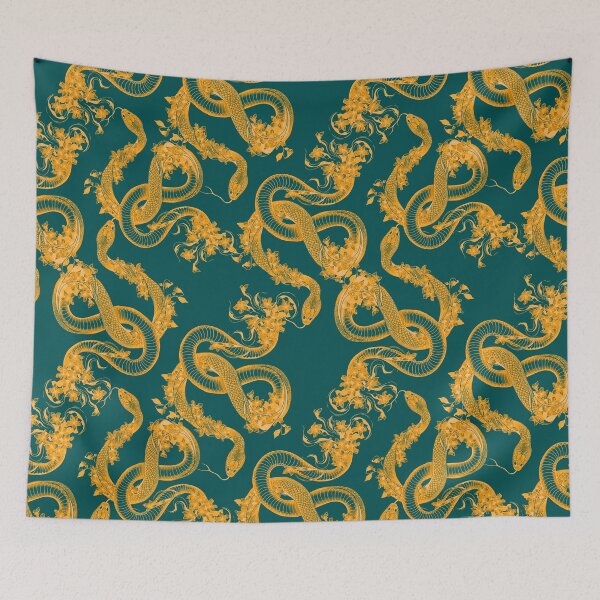 Item preview, Floral Snake designed and sold by Jess.a.creates.