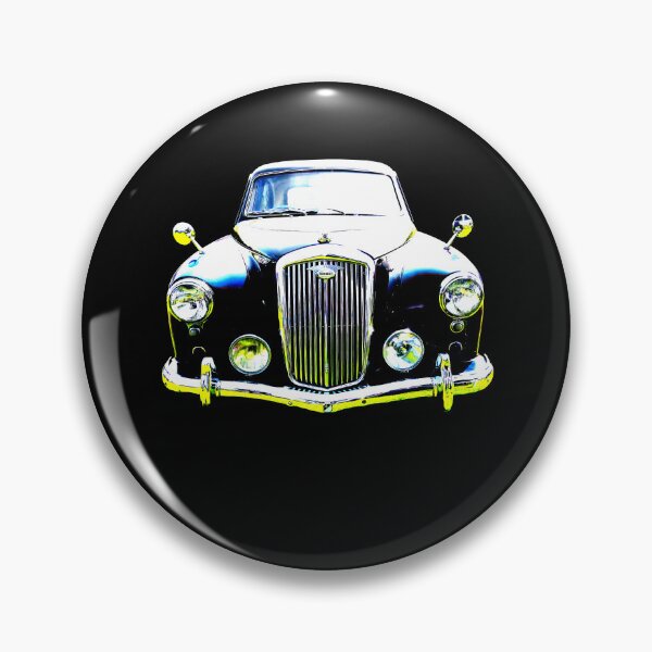 Item preview, Wolseley 4/44 1950s British classic car high contrast designed and sold by soitwouldseem.