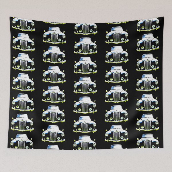 Item preview, Wolseley 4/44 1950s British classic car high contrast designed and sold by soitwouldseem.