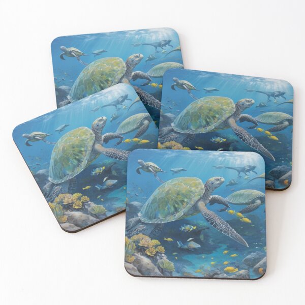 Item preview, Sea Turtles in Ocean Life designed and sold by BaisaStudio.