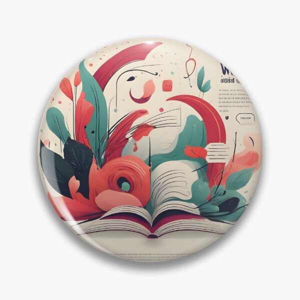 Item preview, book with flowers designed and sold by Imagine2024.