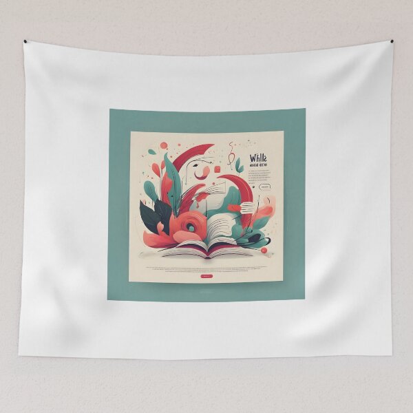 Item preview, book with flowers designed and sold by Imagine2024.