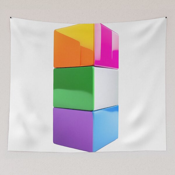 Item preview, Digital Art: Elevate your Social Networks with the Color Cube designed and sold by Artedig.