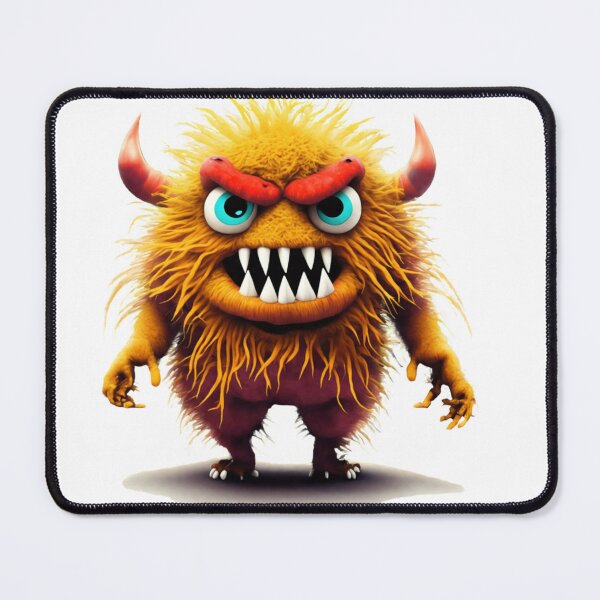 Item preview, shaggy monster 1 designed and sold by LittleWorldShop.