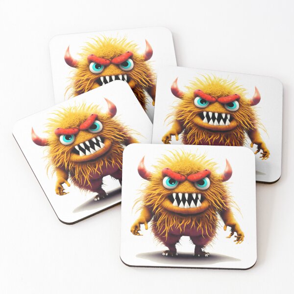Item preview, shaggy monster 1 designed and sold by LittleWorldShop.
