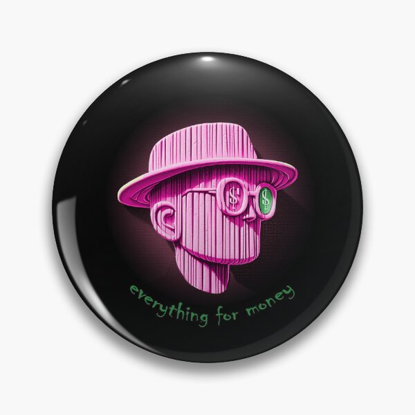 Item preview, Everything  For  Money, Pink, Green  It's Time, Freedom, moon designed and sold by CrisMor-Art.