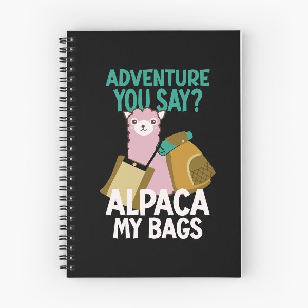 Aperçu de l'œuvre Aventure tu dis Alpaga mes sacs créée et vendue par Colorfulman.