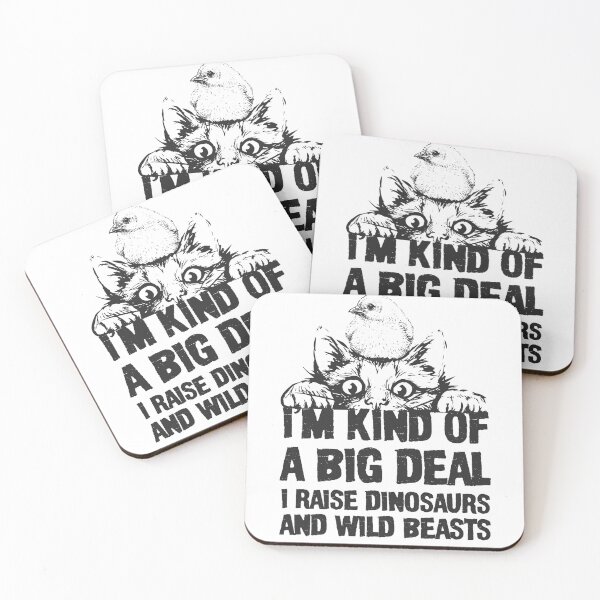 Item preview, Im Kind of a Big Deal, I Raise Dinosaurs And Wild beats Farmer Gift designed and sold by PrintShangri-La.